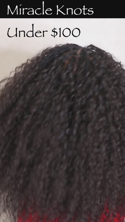 Zyva pre-looped crochet hair for miracle knots 

